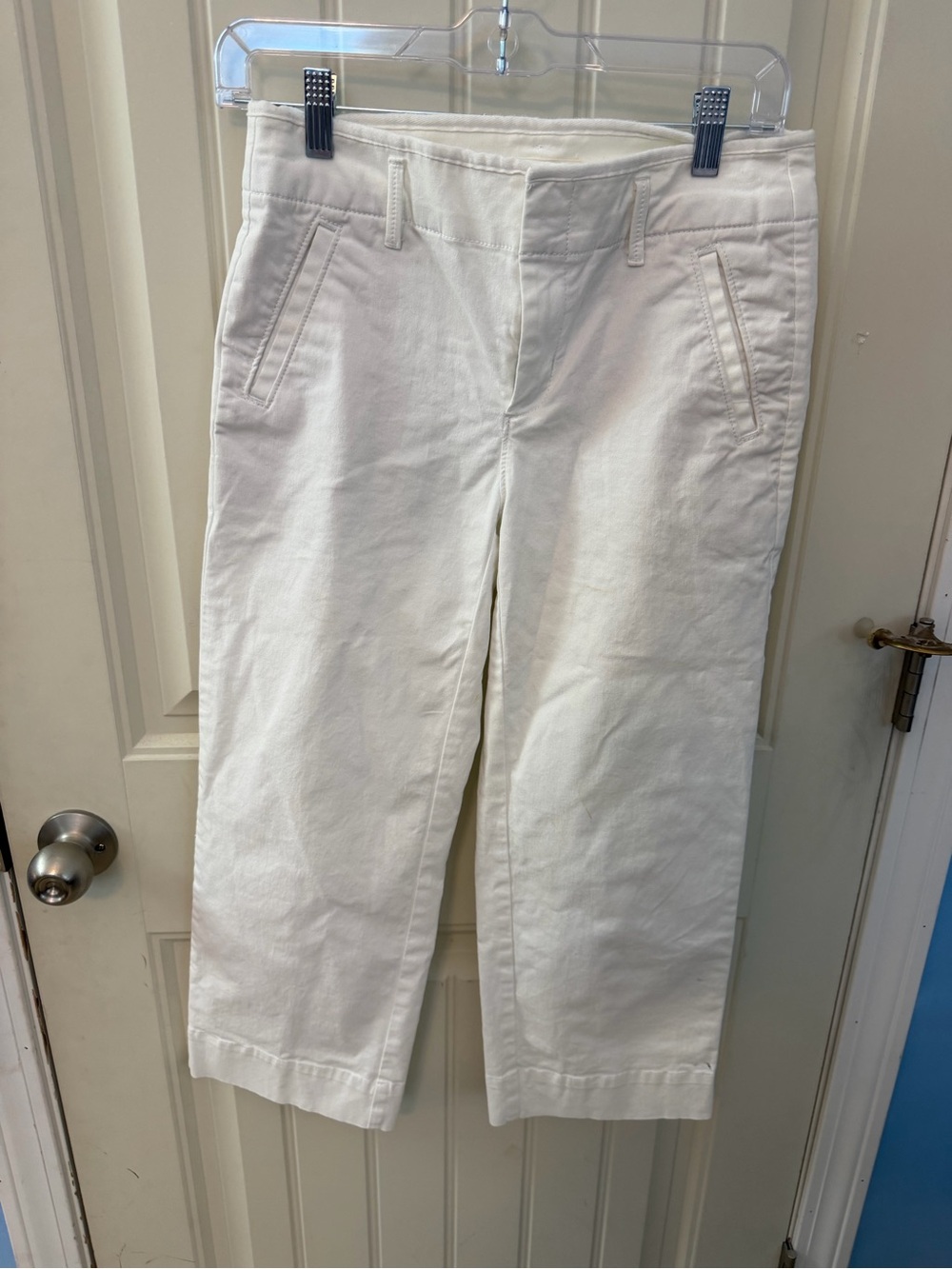 LOFT White Lightweight Pants